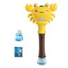 Bubble Wand Cartoon Crab Musical Bubble Blower with Lights Handheld Automatic Bubble Machine Party