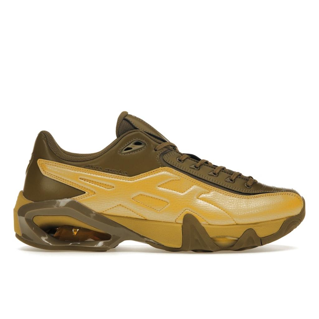 Kiko Kostadinov X ASICS Novalis Gel Teremoa Medallion Yellow Men Sneakers Brown Honey 1203A331-750