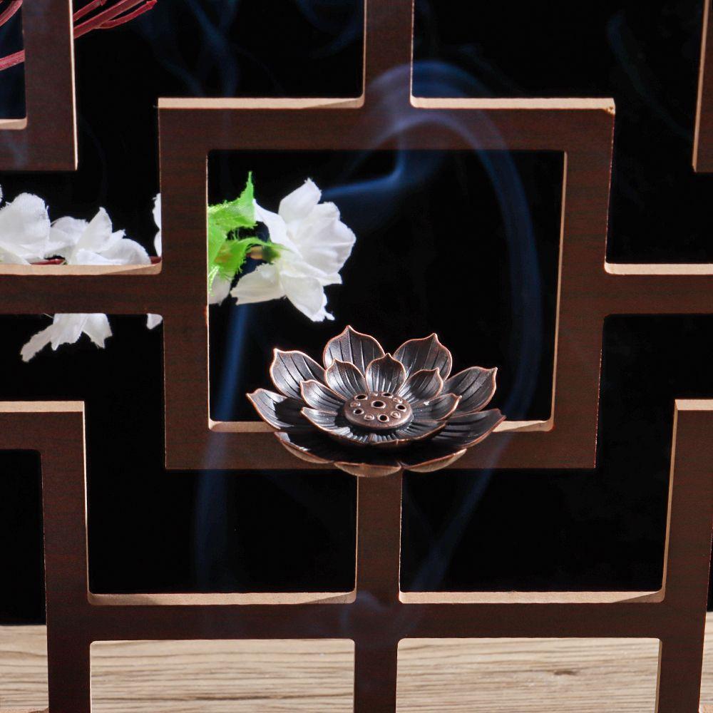 Line Incense Plate Home Decor Incense Holder Joss-stick Inserted Incense Burner Buddhism Lotus