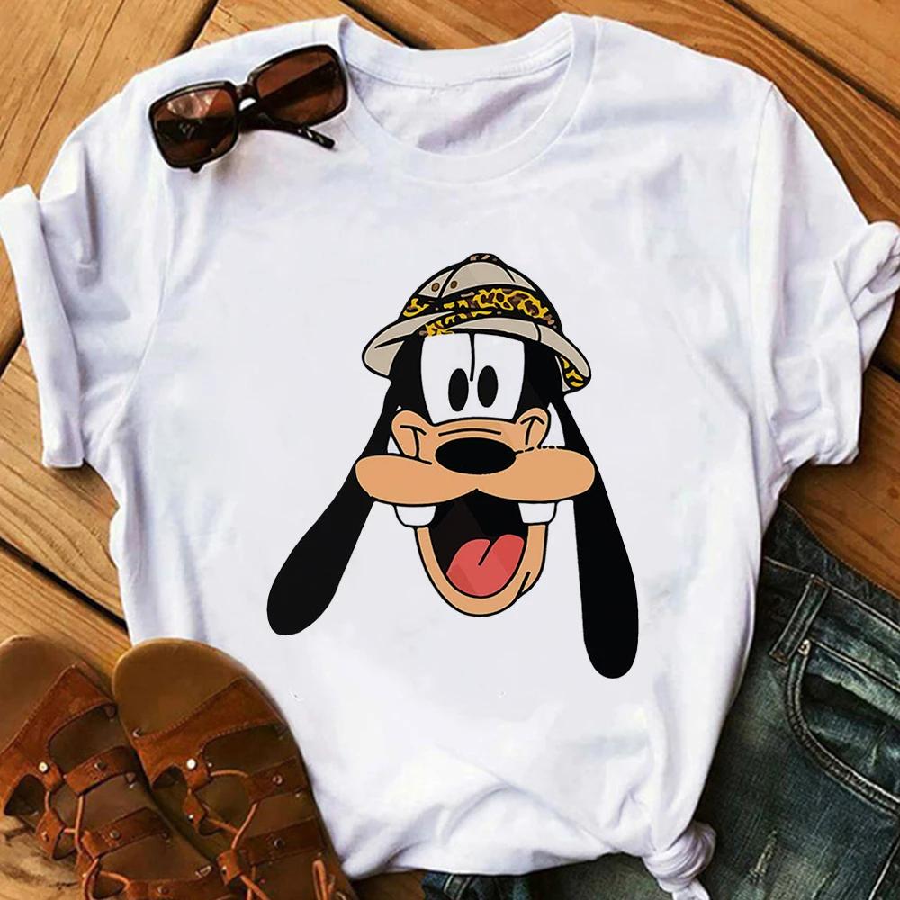 Fashion Cartoon Tees Mickey Mouse T Shirt Summer Family Clothing T-shirts Streetwear Y2k Blouses Unisex