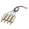 4 Pieces 7.4V Metal Coreless Motor for DFD F183 H8C RC Quadcopter