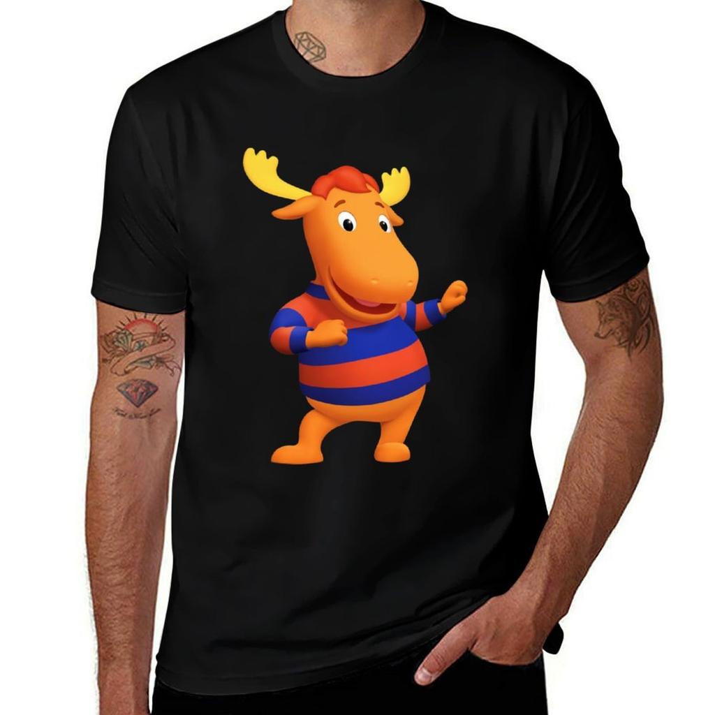 Tyrone The Backyardigans Tshirt Work Short Sleeve Cotton Top