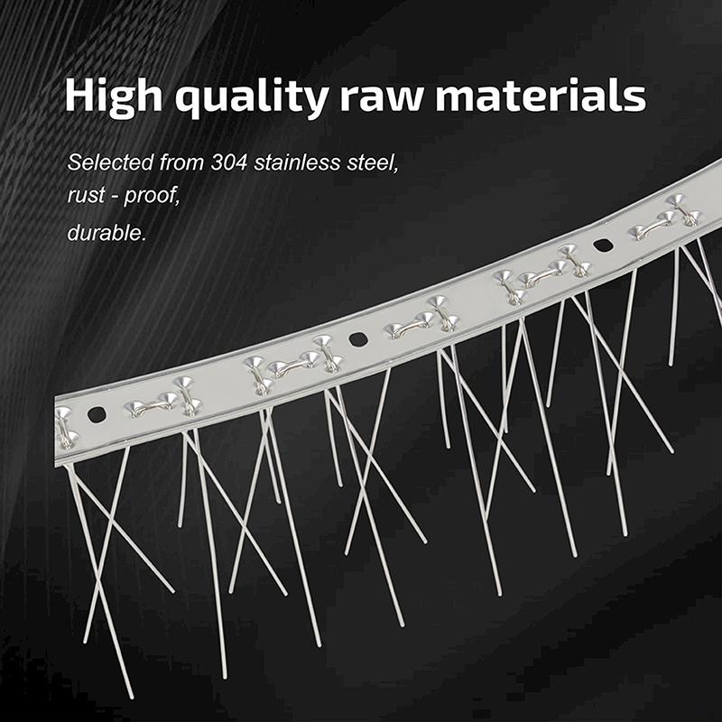 1 шт. шипы для голубей из нержавеющей стали и отпугиватель птиц 25 см 33 см балконный отпугиватель птиц набор колючих гвоздей борьба с вредителями