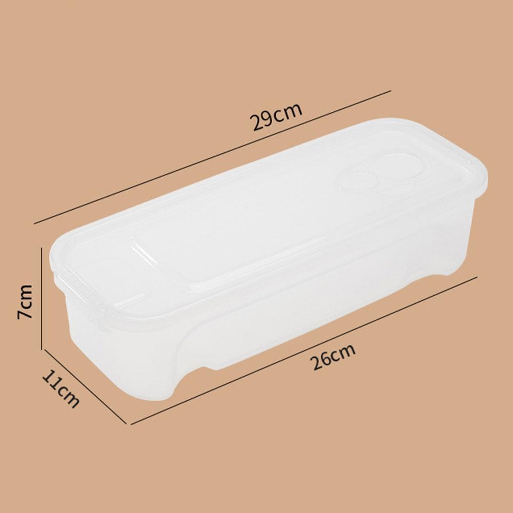 PP Cooking Box Pasta Practical Storage Box With 1.3L