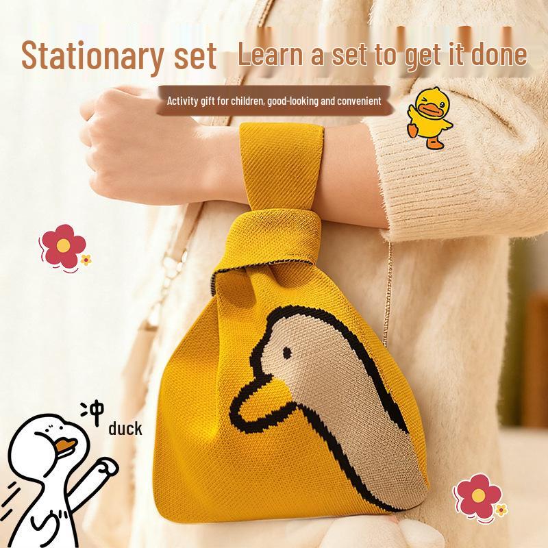 Подарочный набор канцелярских принадлежностей с пандой для школьников: Идеально подходит для обучения, призов в классе, корпоративных подарков или сувениров на день рождения.