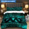3PCS Mar-seille With Pride Emblem Printed Soft Bedding Set,Including 1pc Duvet Cover And 2pcs Pillowcases Perfect for Bedroom, Dormitory, Fan gift