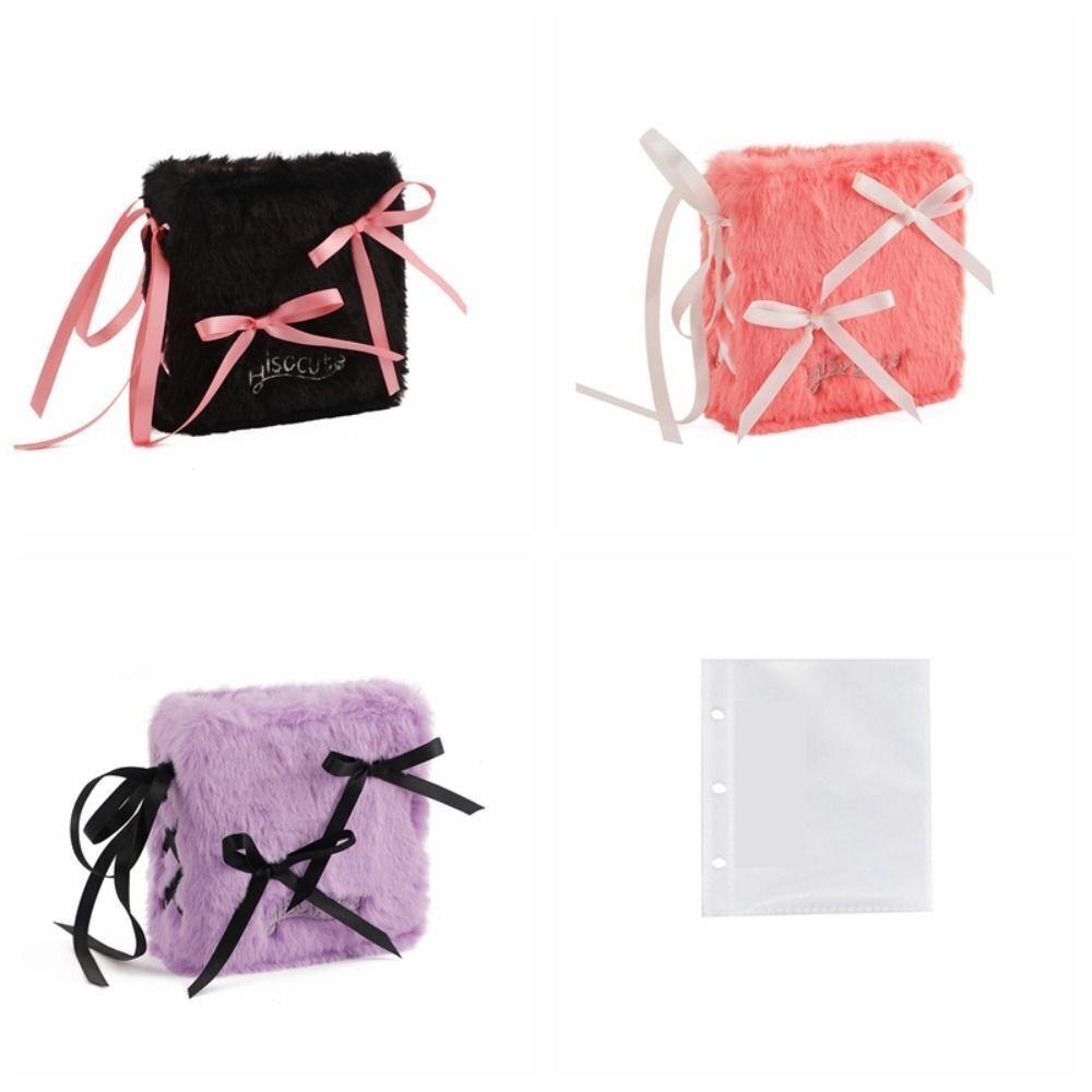 A8 A8 Photo Collect Book Plush Loose-leaf Photocard Holder High Quality Binder Photo Album