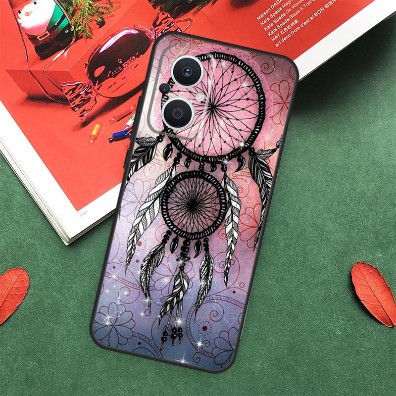The Dream Catcher Mandala Cover For OPPO Reno 5Z 4Z 2Z 8T 4 5 6 8 7 Lite 10 Pro OPPO Find X6 Pro X2 X3 X5 Lite Case