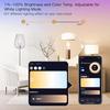 Smart Bulbs Led Light Bulbs, WiFi BL, 2700K-6500K CW& RGB Dimmable, Smart Life/Tuya APP Remote Control, Work with Alexa/Google Home, 470lm 5W