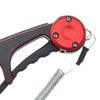 1091 Fish Aluminum Fish Catcher (Iregui) Grip, Ultra-Lightweight (Red/Black Claws)