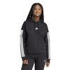 Essential 3 Stripes Fleece Hoodie