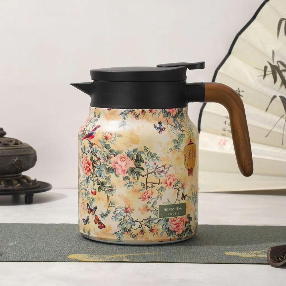 Built-In Filter Tea Kettle Stainless Steel Mini Hot Tea Pot Tea Infuser Stewed Tea Maker Family