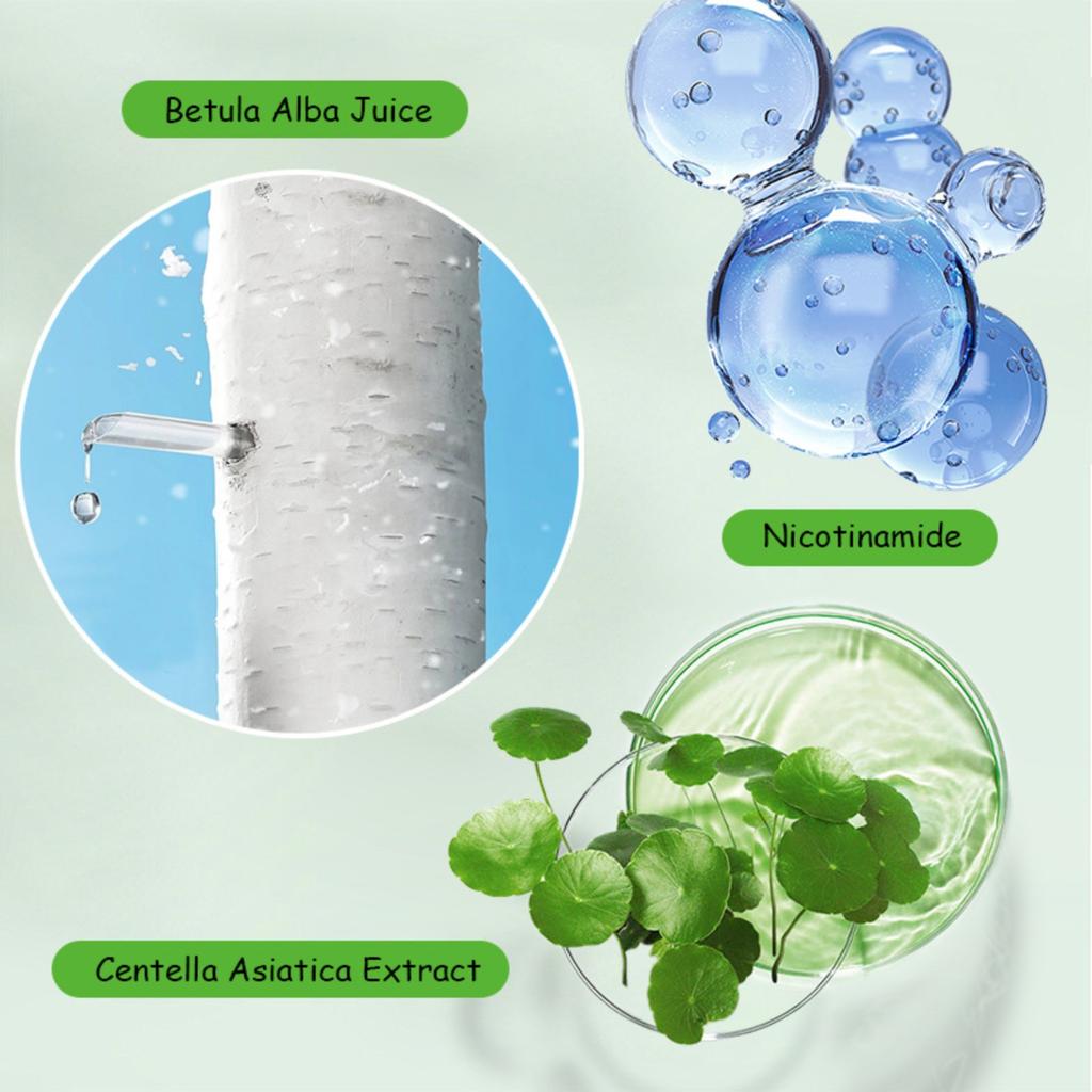 Увлажняющий крем с ниацинамидом, осветляет тон кожи, увлажняющий крем с центеллой азиатской 60 мл