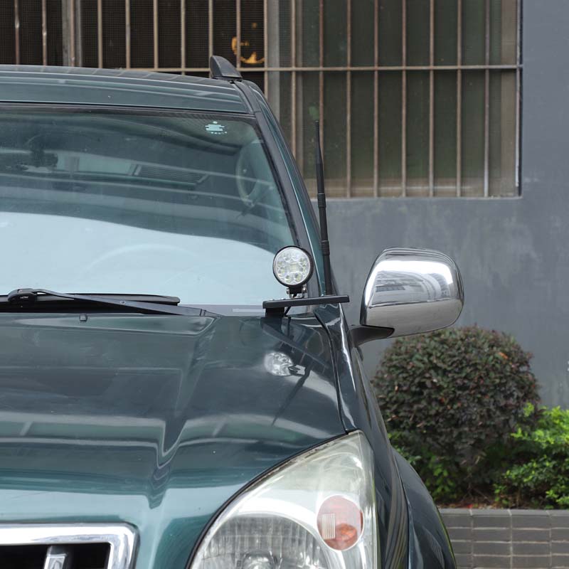 Для Toyota Prado 120 FJ120 2003-2009 Светодиодный световой модуль Металлический кронштейн крепления на капот Комплект/Кронштейны для крепления света на капот