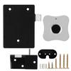 Smart Biometric Fingerprint Lock Security Home Office Drawer Wardrobe Keyless PanelSilver