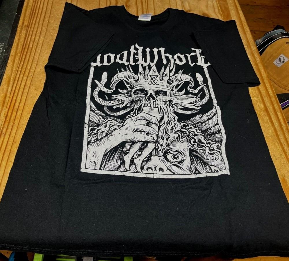 Новая футболка унисекс CR194 с принтом Goatwhore 2012 Europe Tour, подарок для фанатов, размеры S-5XL