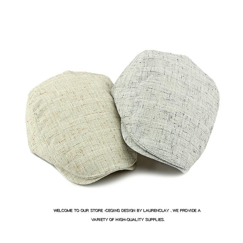 Весенний берет мужской британский винтажный кепка-козырек осенняя кепка с козырьком