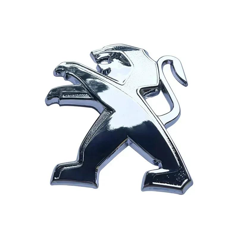 GLZU2 Для Peugeot 307 107 207 407 408 308 206 406 507 508 1008 5008 3008 Наклейка Металлический Передний Значок Автомобиля Значок Заднего Багажника Декорация