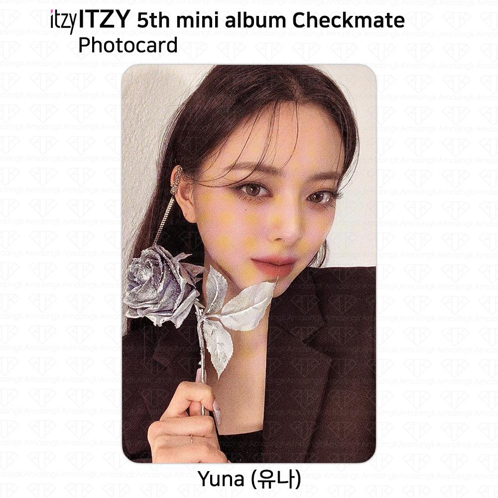 ITZY 5-й мини-альбом «Шах и мат», официальная фотокарта, прозрачная карта, специальная карта KPOP