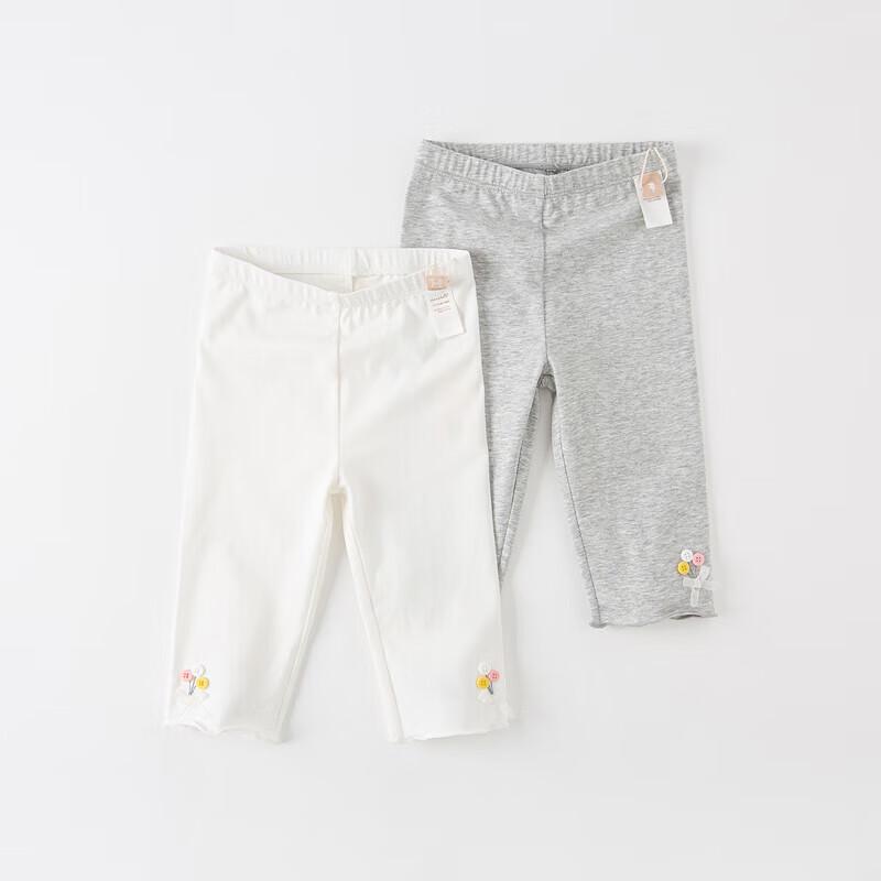 DAVE&BELLA Girls' Summer Capri Leggings