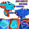Набор электронных мишеней для стрельбы, игрушечное оружие для улицы, включает 2 игрушечных пистолета из пеноматериала, подходящий подарок для мальчиков и девочек в возрасте 6-12 лет.