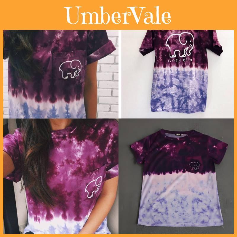 Elephant Print T Shirt For Women With Polyester Fabric Summer Casual Short Sleeve Top For Teen Girls