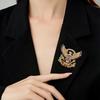 250th Anniversary American Commemorative Lapel Pin With Enamel And Crystal Decorations Jewelry For Men And Women