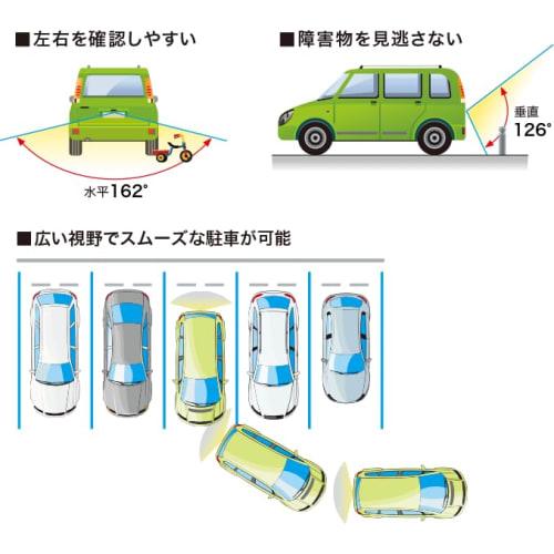 Panasonic Back Camera CY-RC110KD Wide Viewing Angle Equipped with High Sensitivity Lens HDR Compatible
