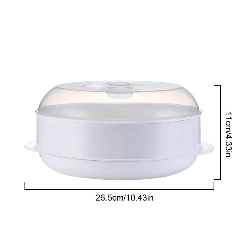 1 комплект пароварки большой емкости для приготовления риса на пару, многослойная кастрюля, пластиковая миска для приготовления пищи на пару, термостойкая