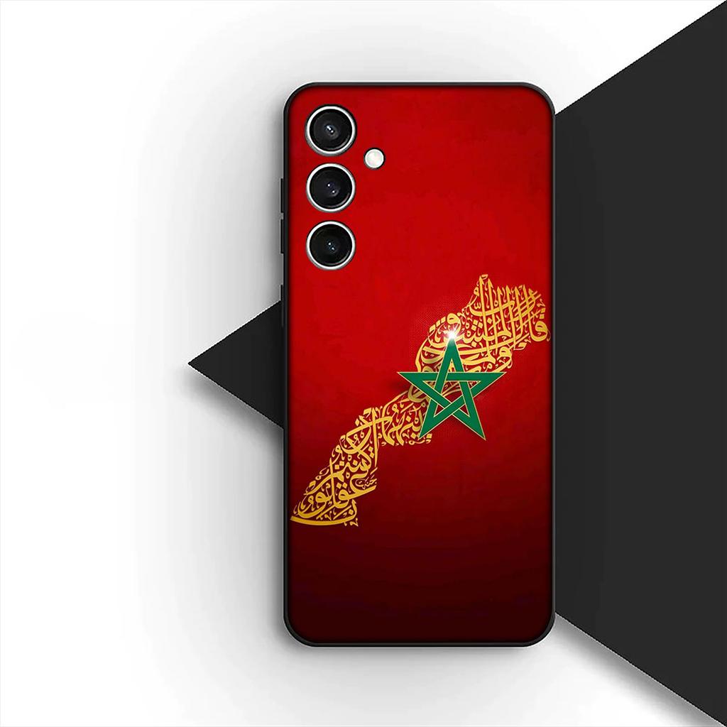 Morocco Flag Silicone Cover for Xiaomi Redmi Note 12 11 10 Pro 10A 10C 12C 13C Note12 12Pro Coque Phone Case
