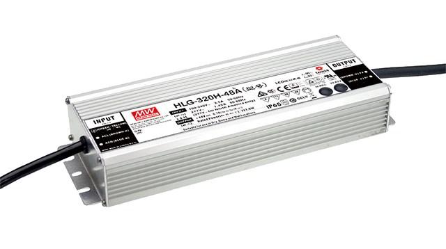 Mean Well Hlg-320H-12-A Zasilacz Impulsowy; Led; 264W; 12V; 22A; 90-305Vac; 127-431Vdc; Ip65