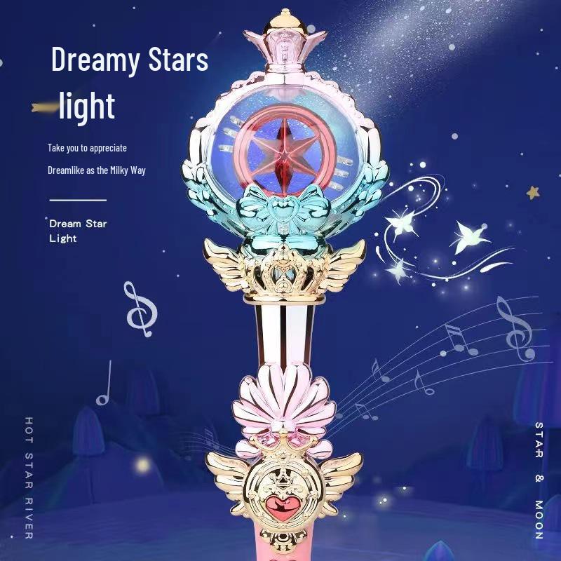 Светящаяся волшебная палочка для девочек 3-6 лет: Идеальный рождественский или подарок на день рождения для маленьких принцесс