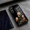 Чехол для телефона Avril Lavigne для S24 Ultra Samsung S23 S22 S20 Fe S21 Plus Galaxy A54 A34 A24 A53 A13 A13 A16 Стеклянная крышка