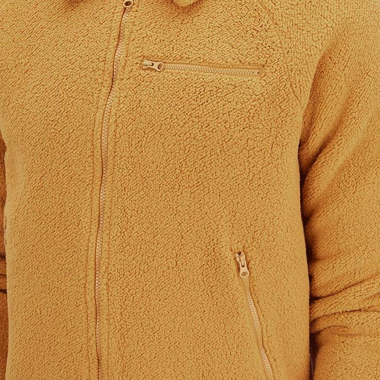 Nike SB Sherpa Повседневная куртка для скейтборда на молнии с воротником Мужская куртка желтая DM0873-712