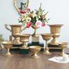 Vintage Gold Metal Vase Set – Elegant Decorative Vases for Dining Table, Wedding Flowers, Home Decor, Floral Arrangements