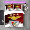 3pcs Duvet Cover Set, SL Benfica Digital Print Bedding Set, Soft Comfortable Bedclothes For Bedroom, Guest Room