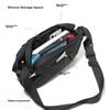 Slazenger Crossbody Bag, Shoulder Bag, Large Capacity, Cycling Waist Pack, Commute Bag, Chest Bag, Black