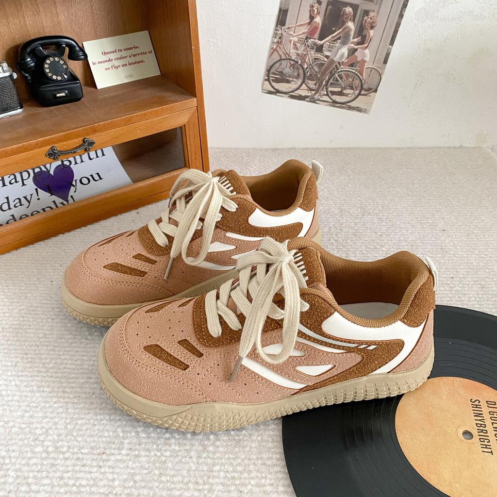 H1370 mango head flat baseplate shoes женские туфли для хлеба маленькие белые туфли повседневная обувь обувь Dexun 2024 новые нишевые модели