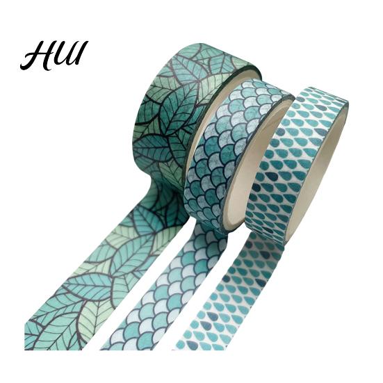 Versatile Craft Tape 3 Rolls Washi Set, Decorative Stickers, Aesthetic Tapes for Breathable Paper Scrapbooking Supplies, Journaling Junk Journal,
