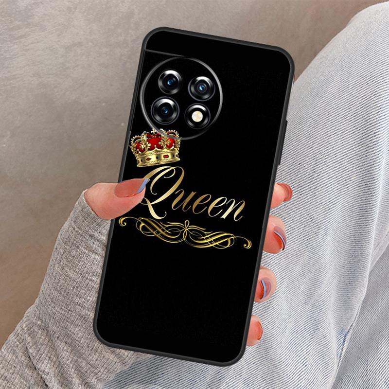 King Queen Art Cover For OnePlus Nord 4 CE 2 3 Lite N30 N20 N10 OnePlus 13 12 11 10 Pro 8T 10T 12R 13R Case
