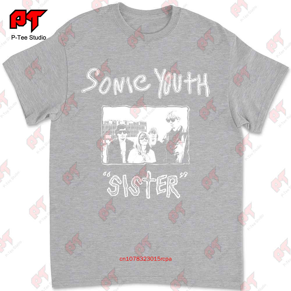 Винтажная футболка Sonic Youth Sister Euro Bootleg 90-х OFXM