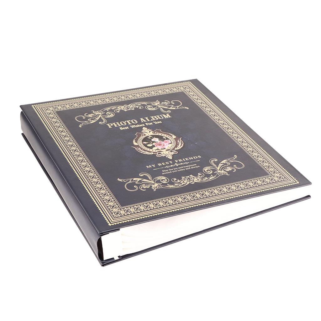 6 и 4 Фотоальбом на 500 фотографий, смешанный тип вставки, картонная обложка, фотоальбомы(Темно-зеленый)