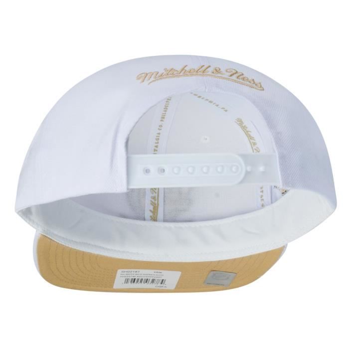 Casquette Snapback MITCHELL & NESS Chicago Bulls - Blanc - Homme - Sportswear