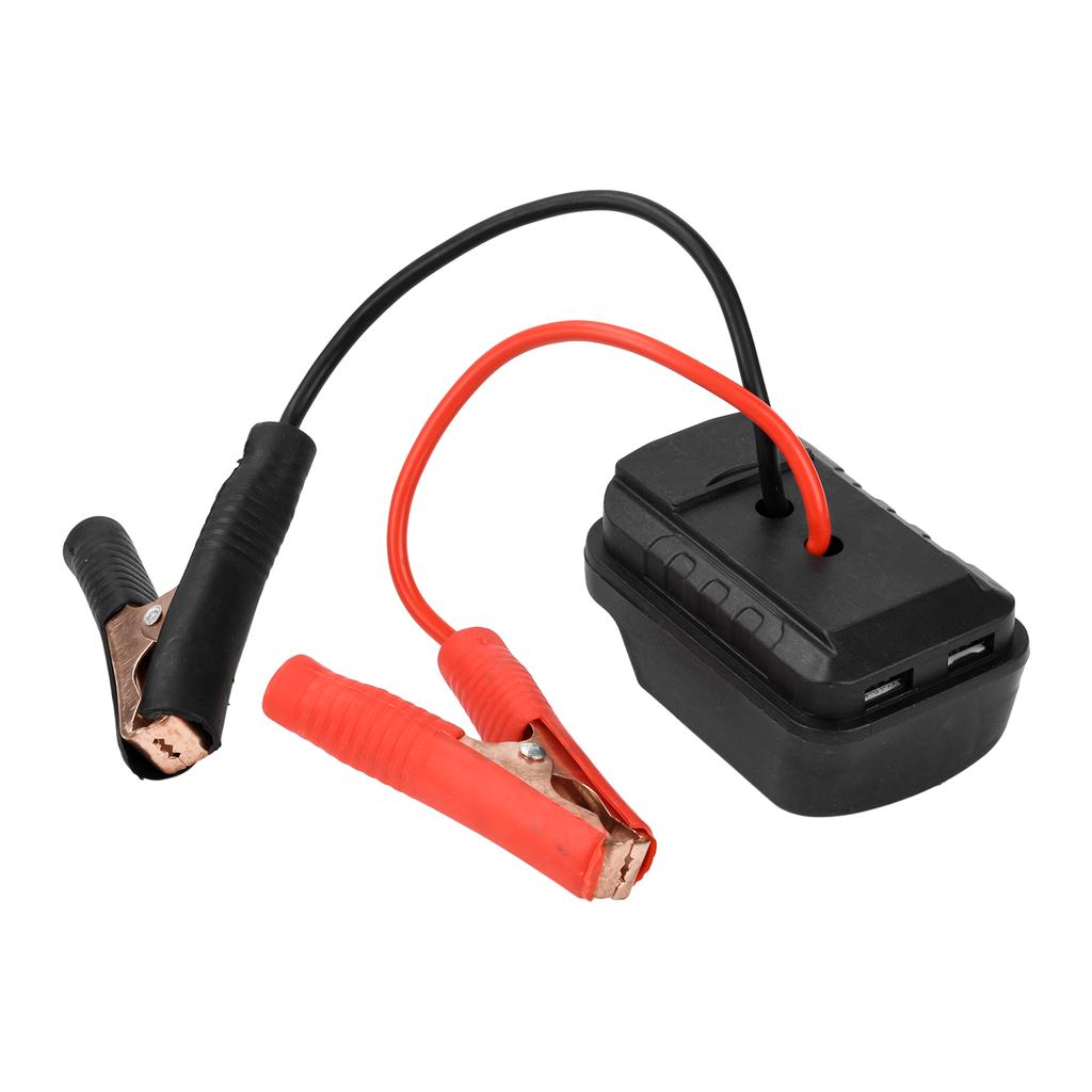 Портативный адаптер кабеля электроинструмента для литиевой батареи Makita, комплект аварийного питания, DIY-конвертер с двойным USB-портом