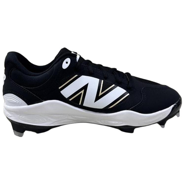 New Balance Кроссовки Fresh Foam 3000v7 формованные черные белые черная подошва PL3000K7