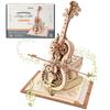 ROKR 3D Puzzle, Magic Cello Mechanical Music Box, Self-Playing, No Need for Music, Wooden 3D Puzzle, Craft Kit, DIY Craft, Assembled Model, Movable