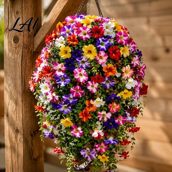 Lifelike Faux Flowers for Centerpieces 10/16Pcs Morning Glory Flowers Artificial Hanging Vine with Eucalyptus UV