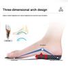 2/4/6Pcs Shoes Insoles for Feet Arch Support Plantar Fasciitis Orthopedic Insole Men Silicone Shock Absorbing Non Slip Shoe Pads