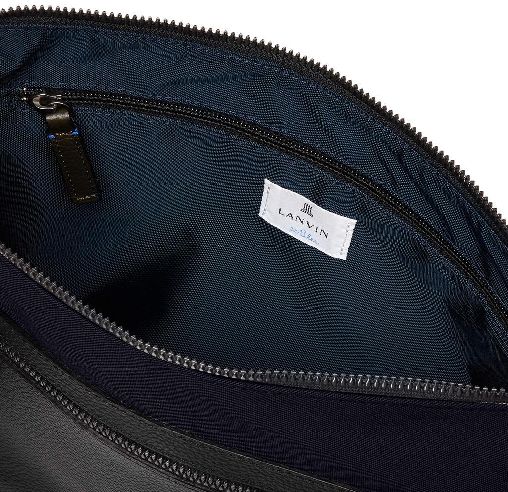 Lanvin en Bleu Lana Shoulder Bag A4 Compact