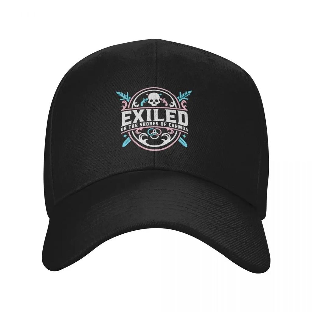 Exiled Logo- Trans Pride Baseball Cap derby hat Hat Unisex Luxury birthday sun hat Designer Unisex Women's